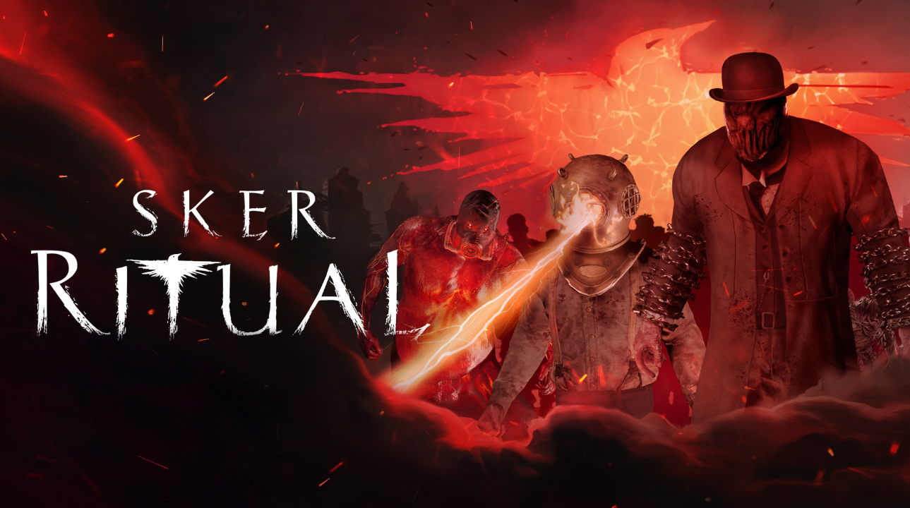 Players battling supernatural enemies together in Sker Ritual