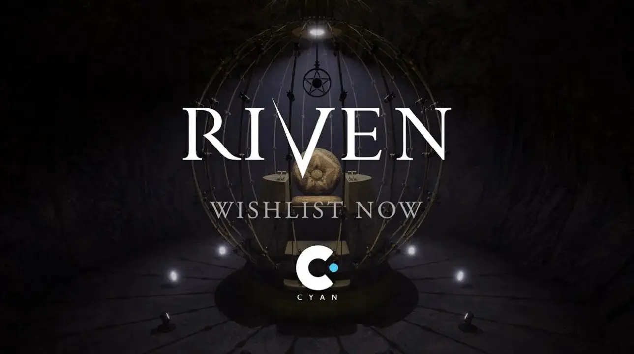 Riven VR official wishlist announcement by Cyan Worlds