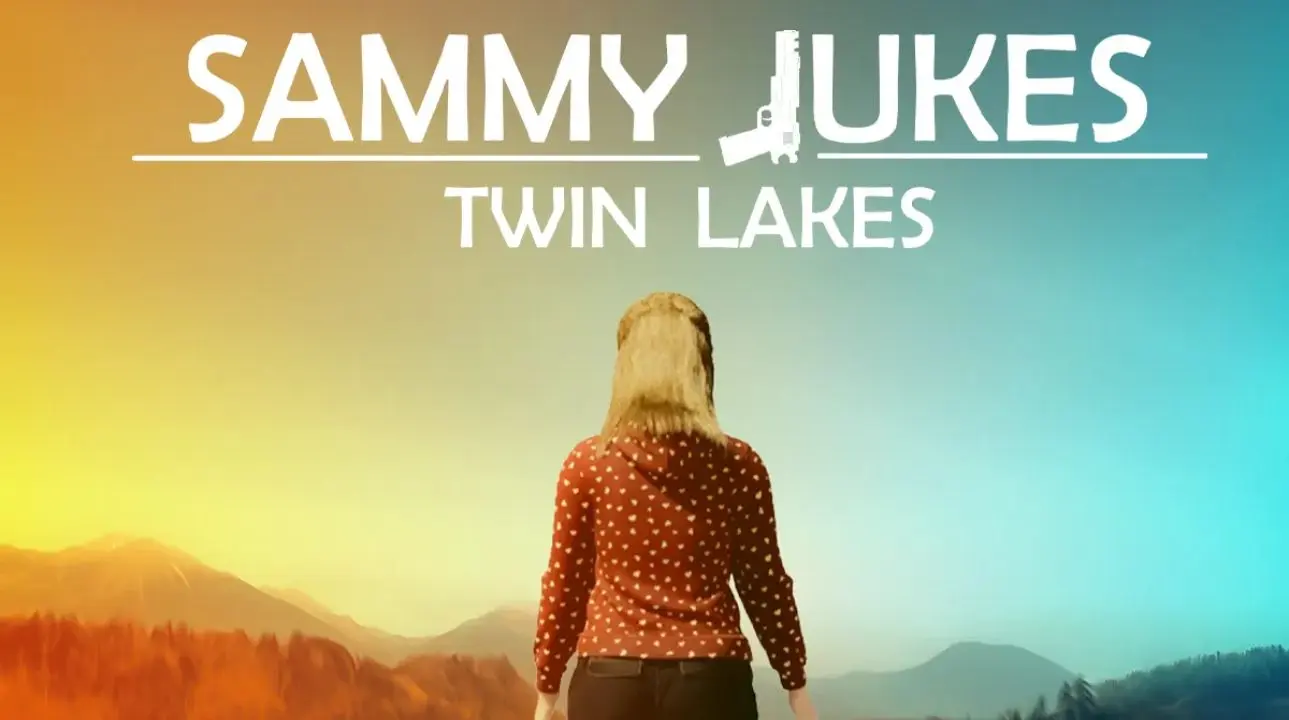 Sammy Jukes Twin Lakes key art featuring Detective Jukes overlooking the mysterious town.