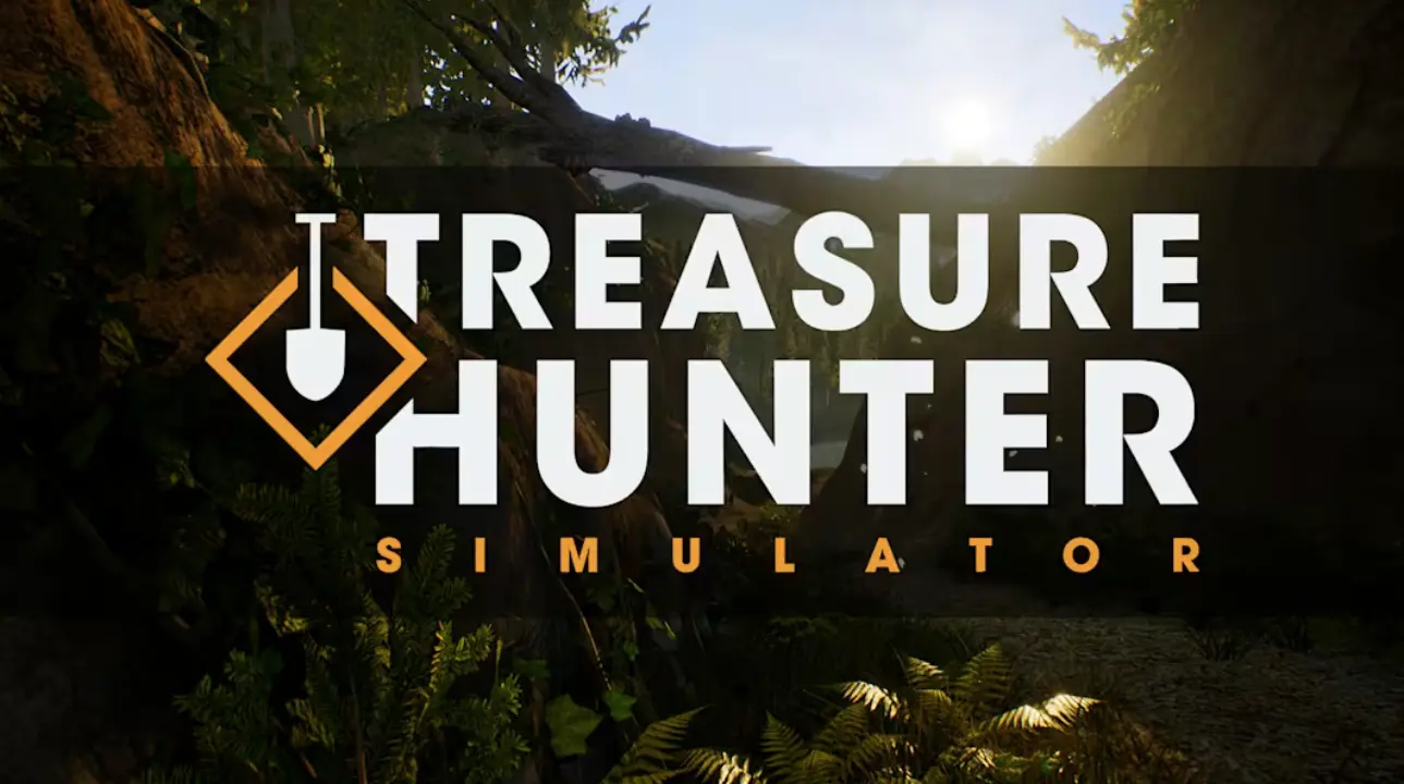 Logo for Treasure Hunter Simulator game on Nintendo Switch
