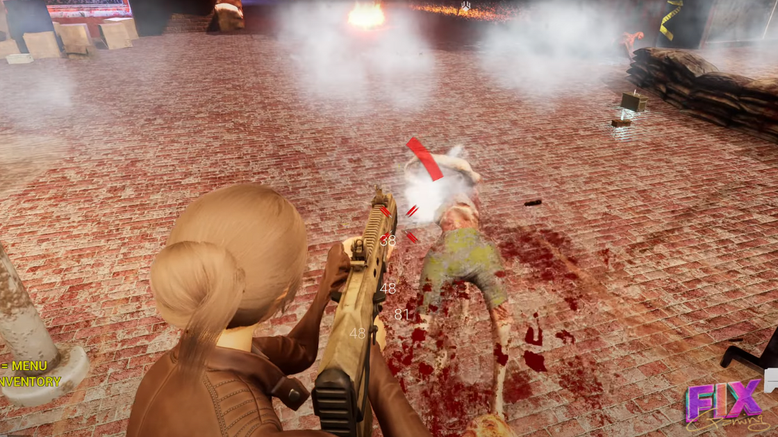 Remission gameplay screenshot.