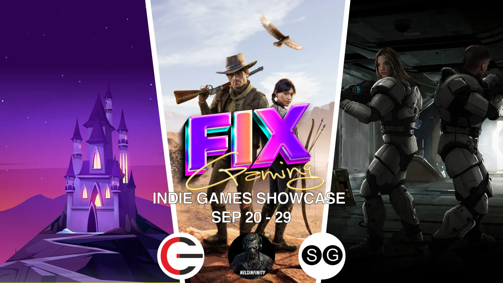 Fix Indie Games Showcase artwork from the original September 2024 announcement.