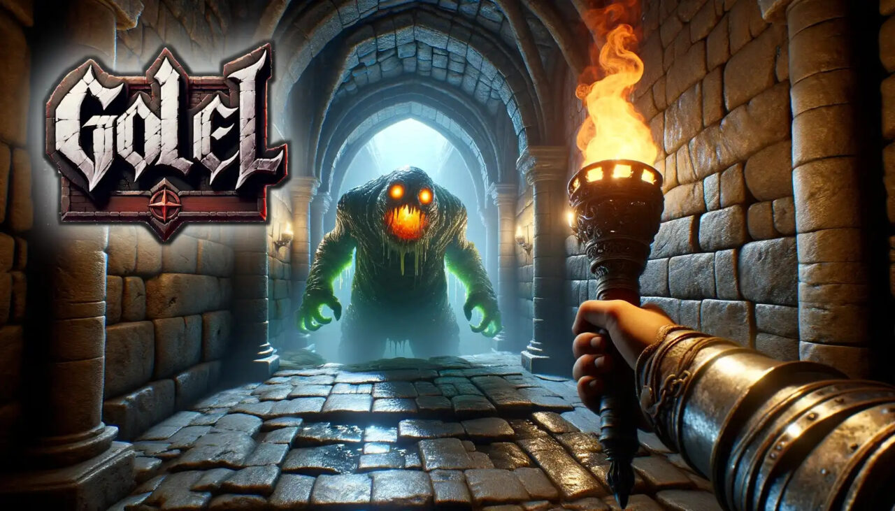 Golel dark fantasy artwork.