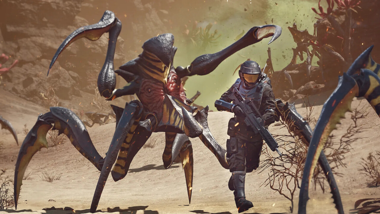 Starship Troopers: Extermination Gamescom artwork.