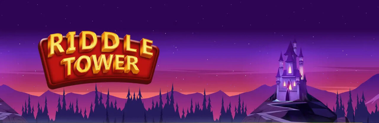 Riddle Tower banner artwork.