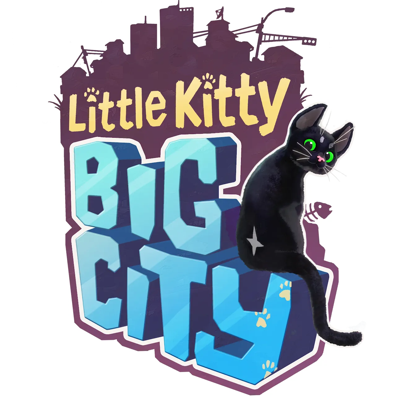 Little Kitty, Big City artwork.