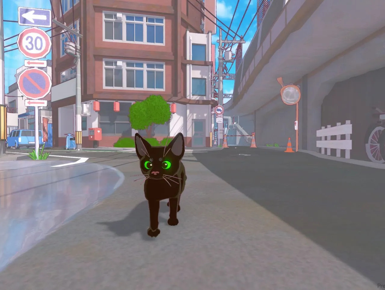 Little Kitty, Big City screenshot.