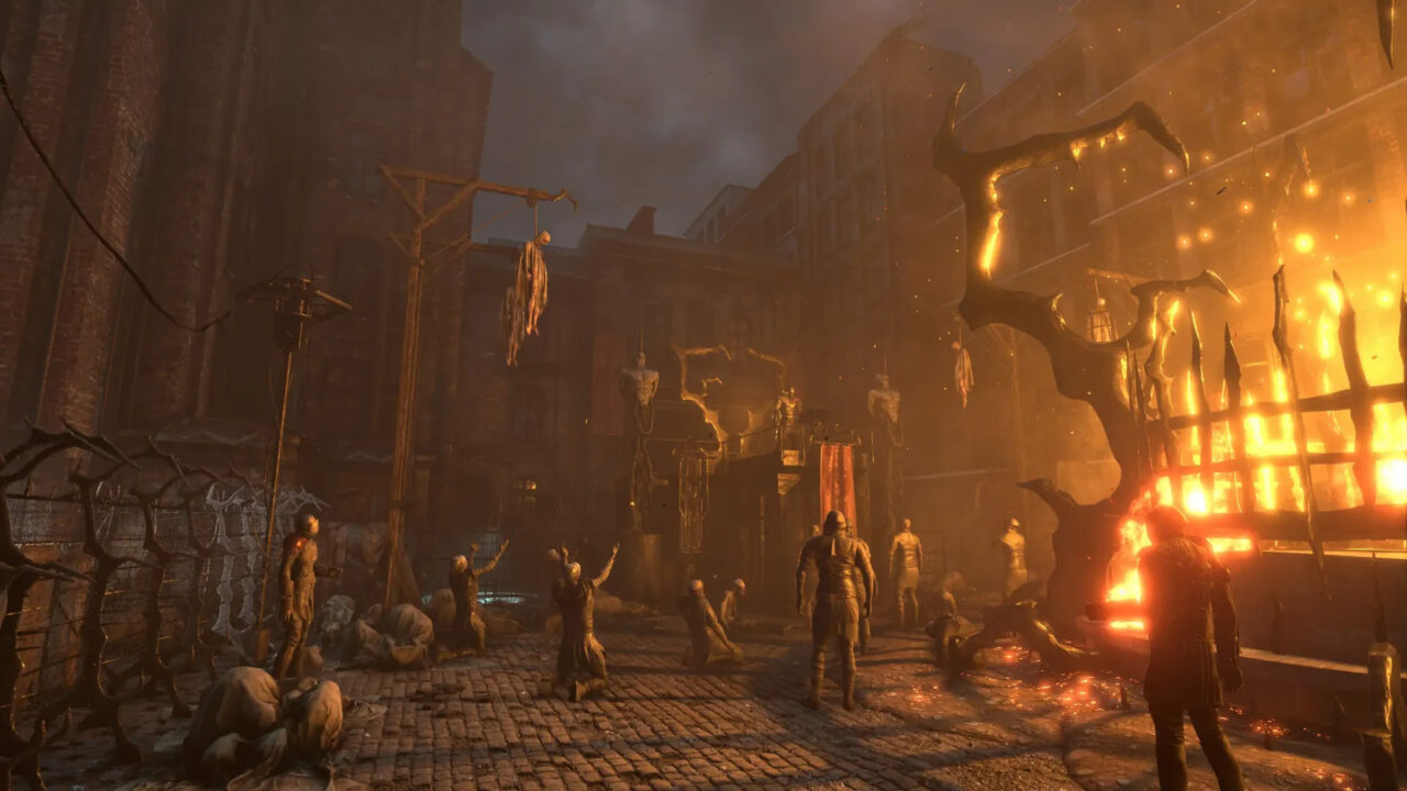 Unholy horror environment screenshot.