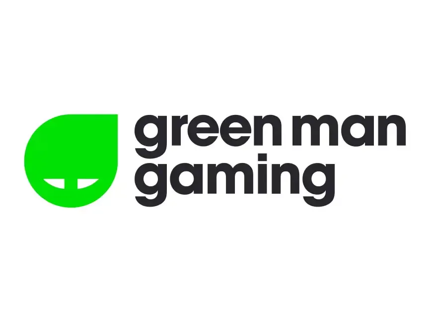 Green Man Gaming logo.