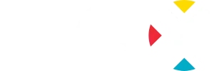 GCX white logo for 2025 branding