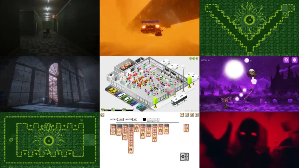 Collage of indie games by Airem featured in the 2025 Summer Steam Key Giveaway