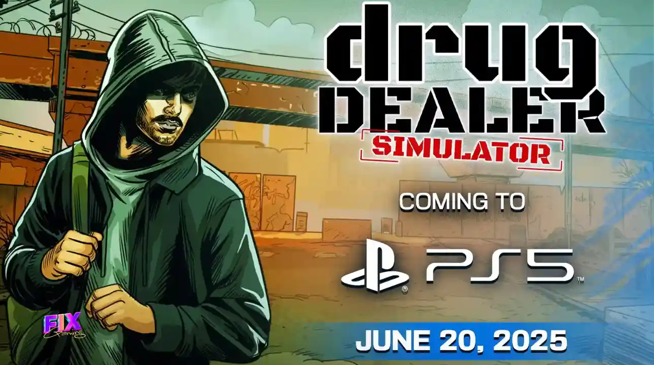 Drug Dealer Simulator PS5 cover art – PlayStation 5 launch 2025
