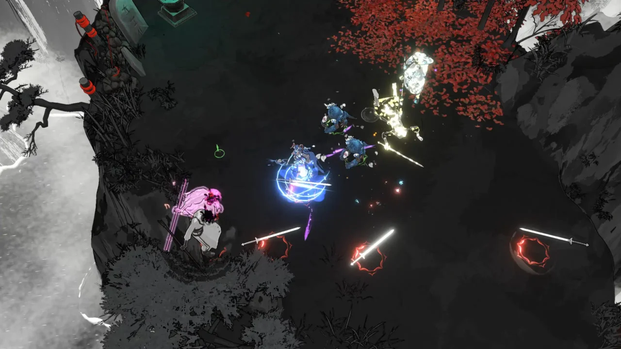 MOBA-style skill shots and area control are core to Shape of Dreams’ combat. Image: Lizard Smoothie / NEOWIZ.