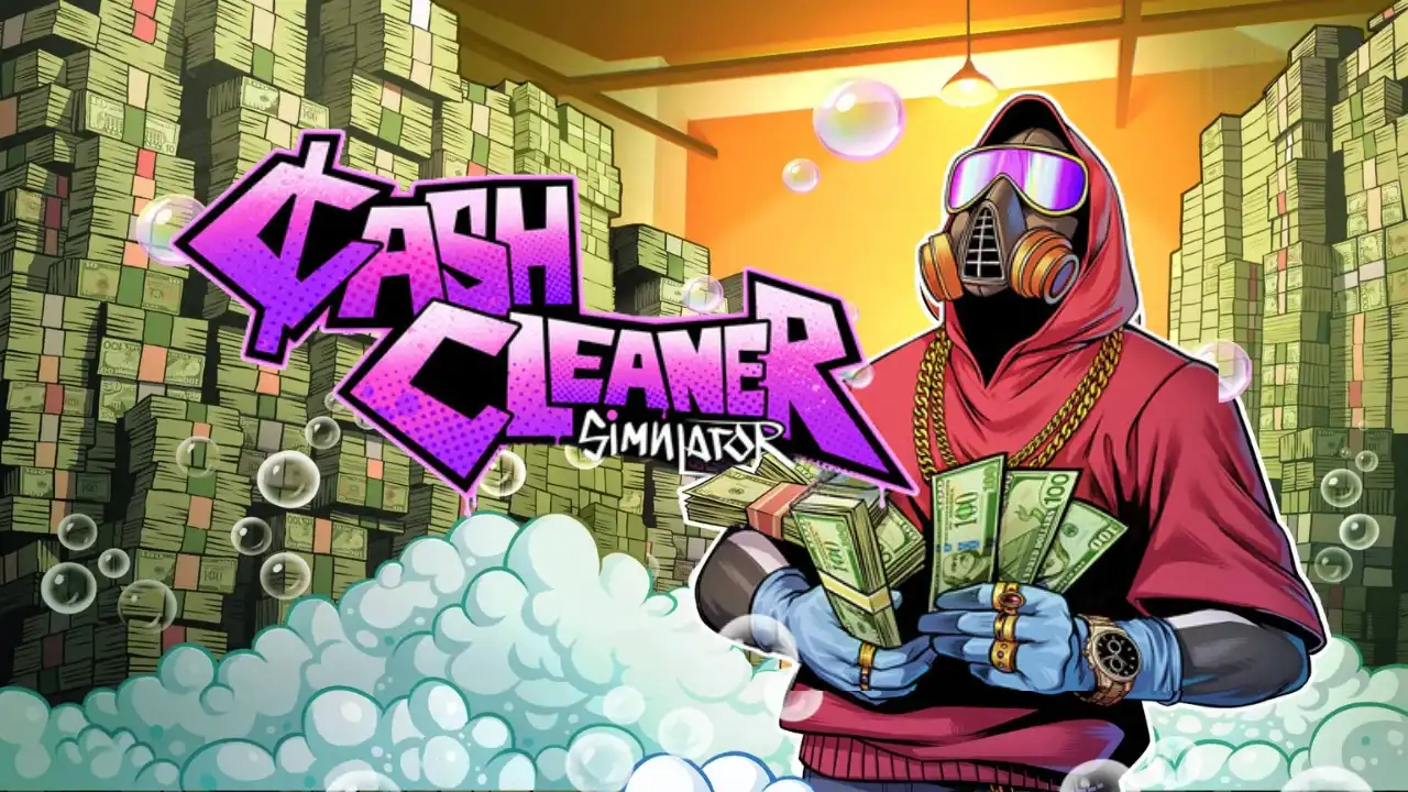 Cash Cleaner Simulator — PS5 & Xbox Series Release Date (Feb 12, 2026) — Key Art