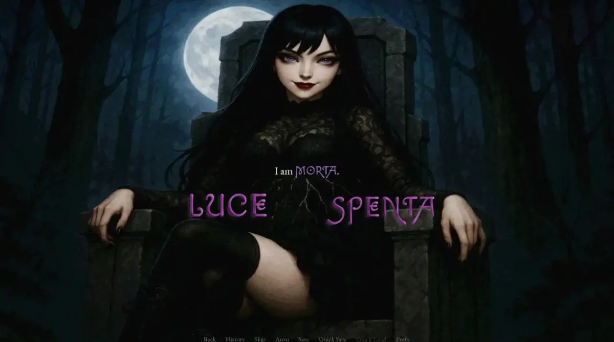 Luce Spenta: A Gothic Tale of Guilt, Death, and Choice