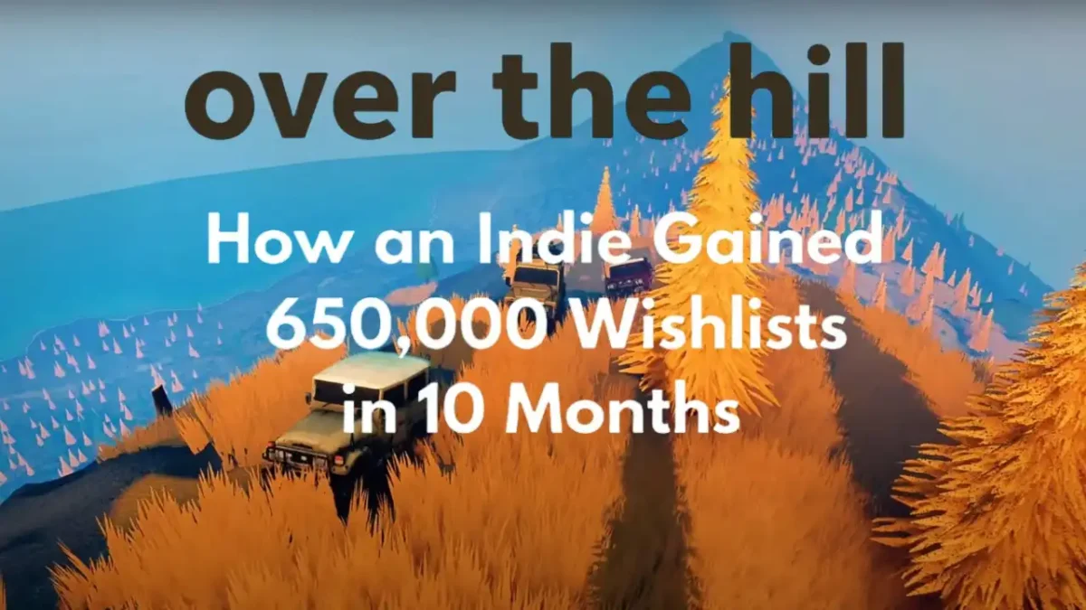 Indie Over the Hill Gained 650,000 Wishlists in 10 Months