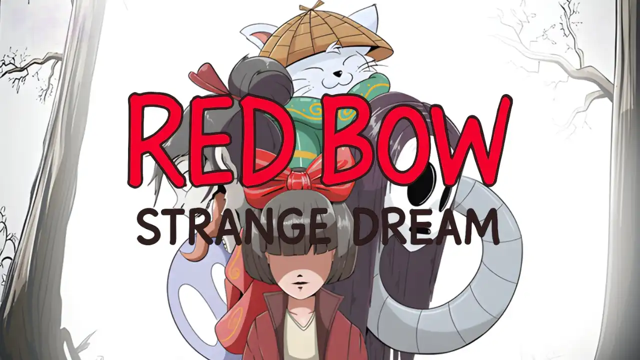 Red Bow Strange Dream — Key Art