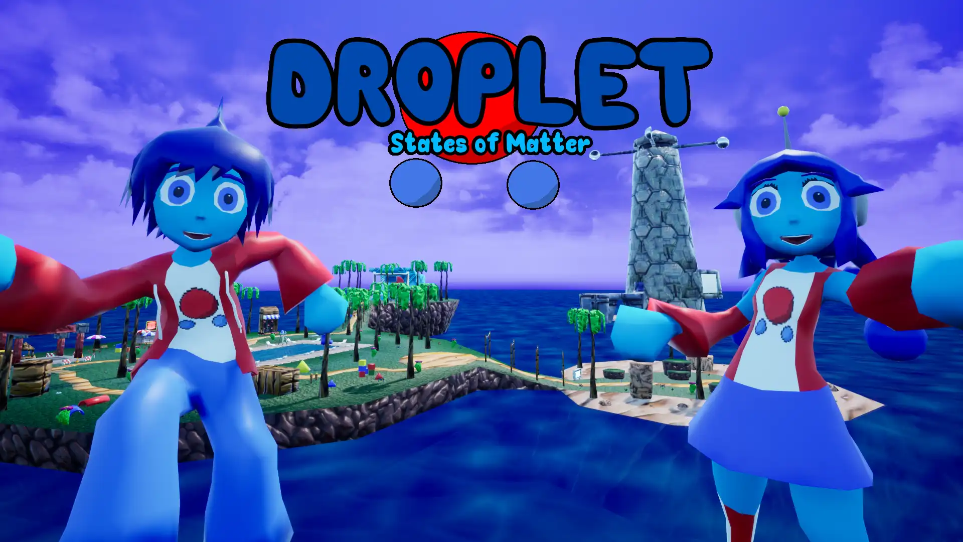 Promotional key art for Droplet