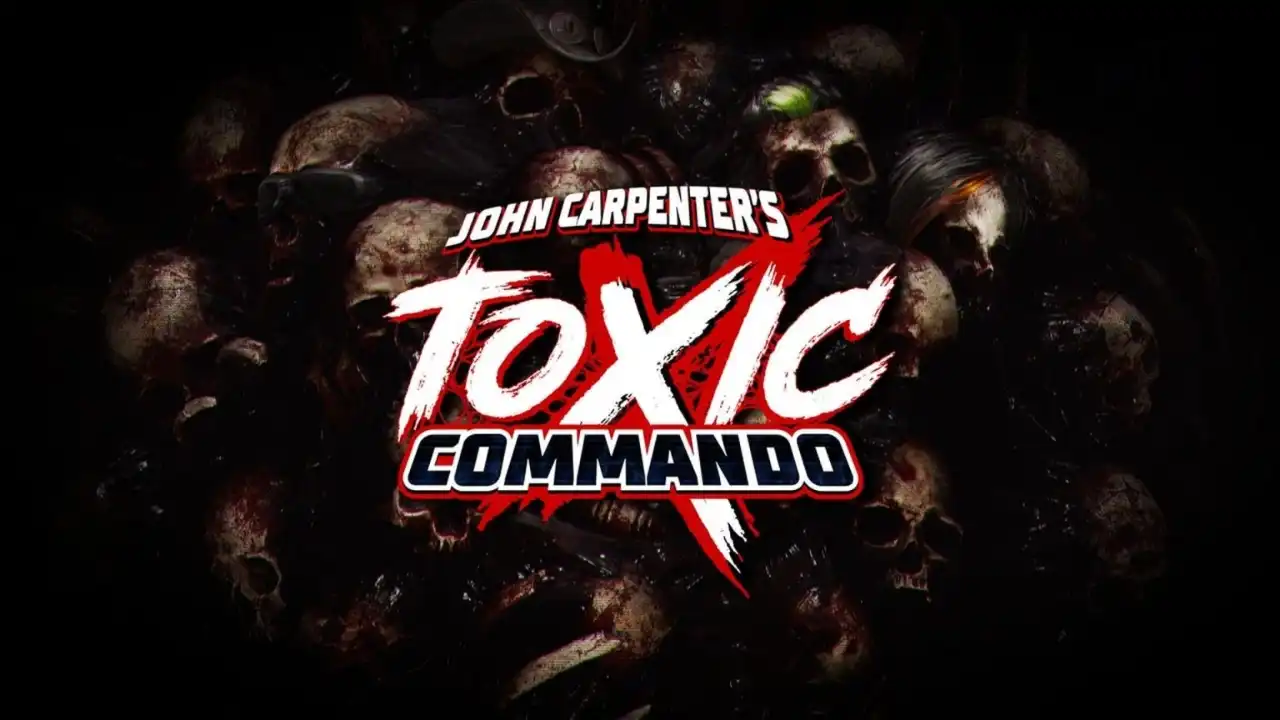John Carpenter’s Toxic Commando key art showing armed survivors in a forest at night