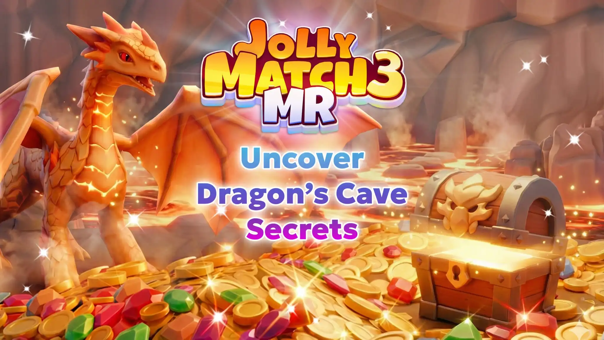 Jolly Match 3 MR introduces Dragon’s Cave, a 100-player seven-win challenge