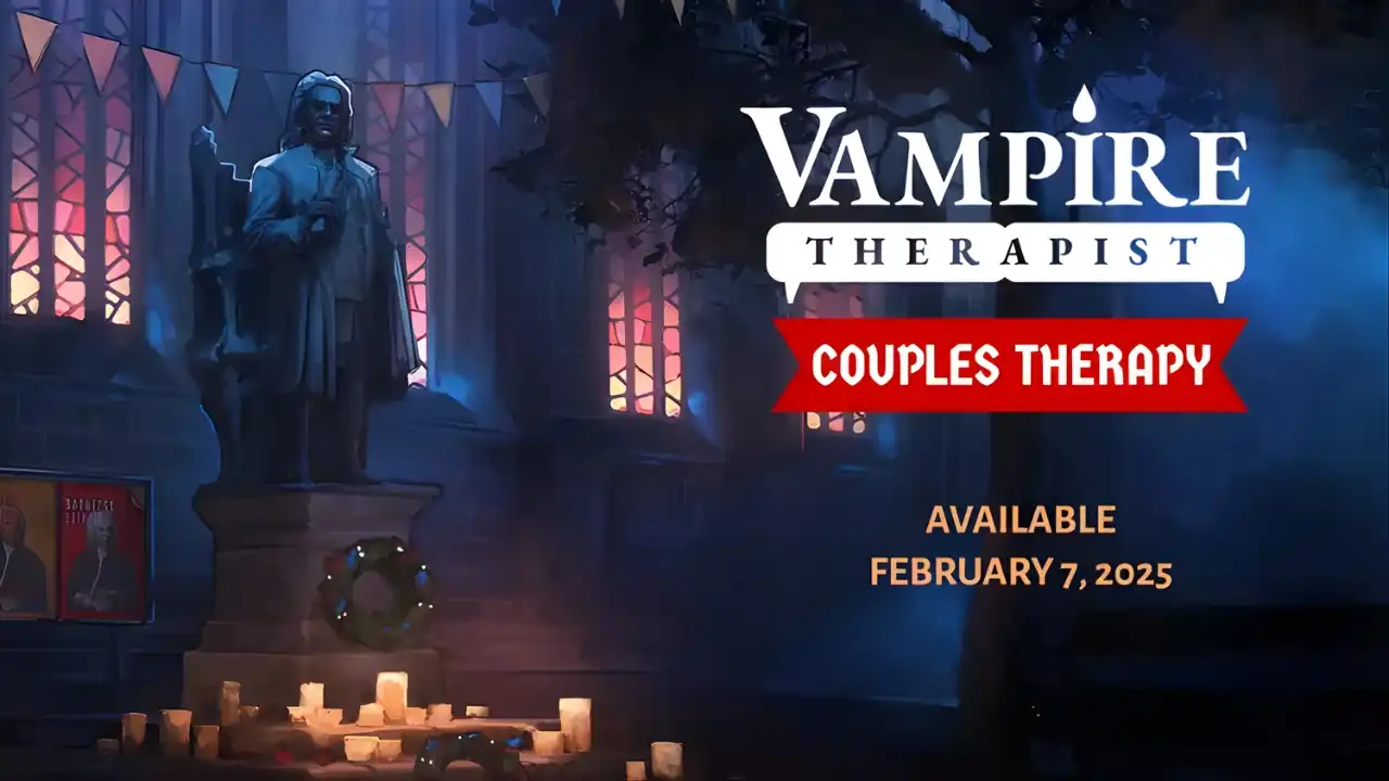 BAFTA-nominated Vampire Therapist is out now on PlayStation and Switch