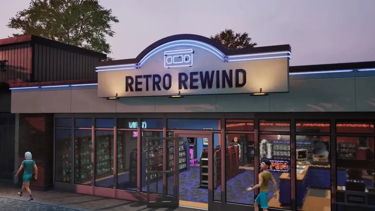 Storefront in Retro Rewind - Video Store Simulator