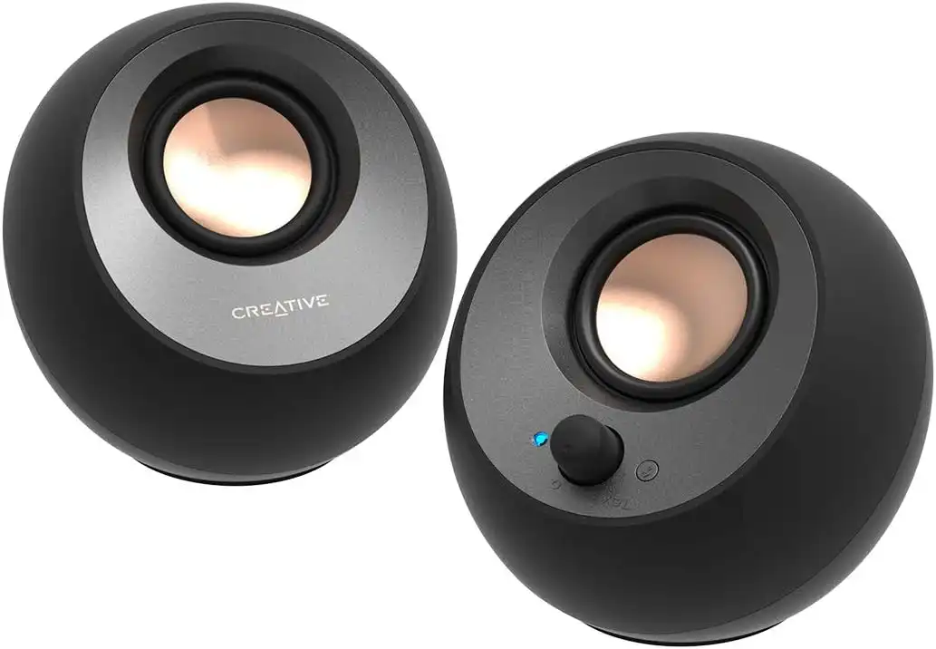 Creative Pebble V3 desktop speakers in black