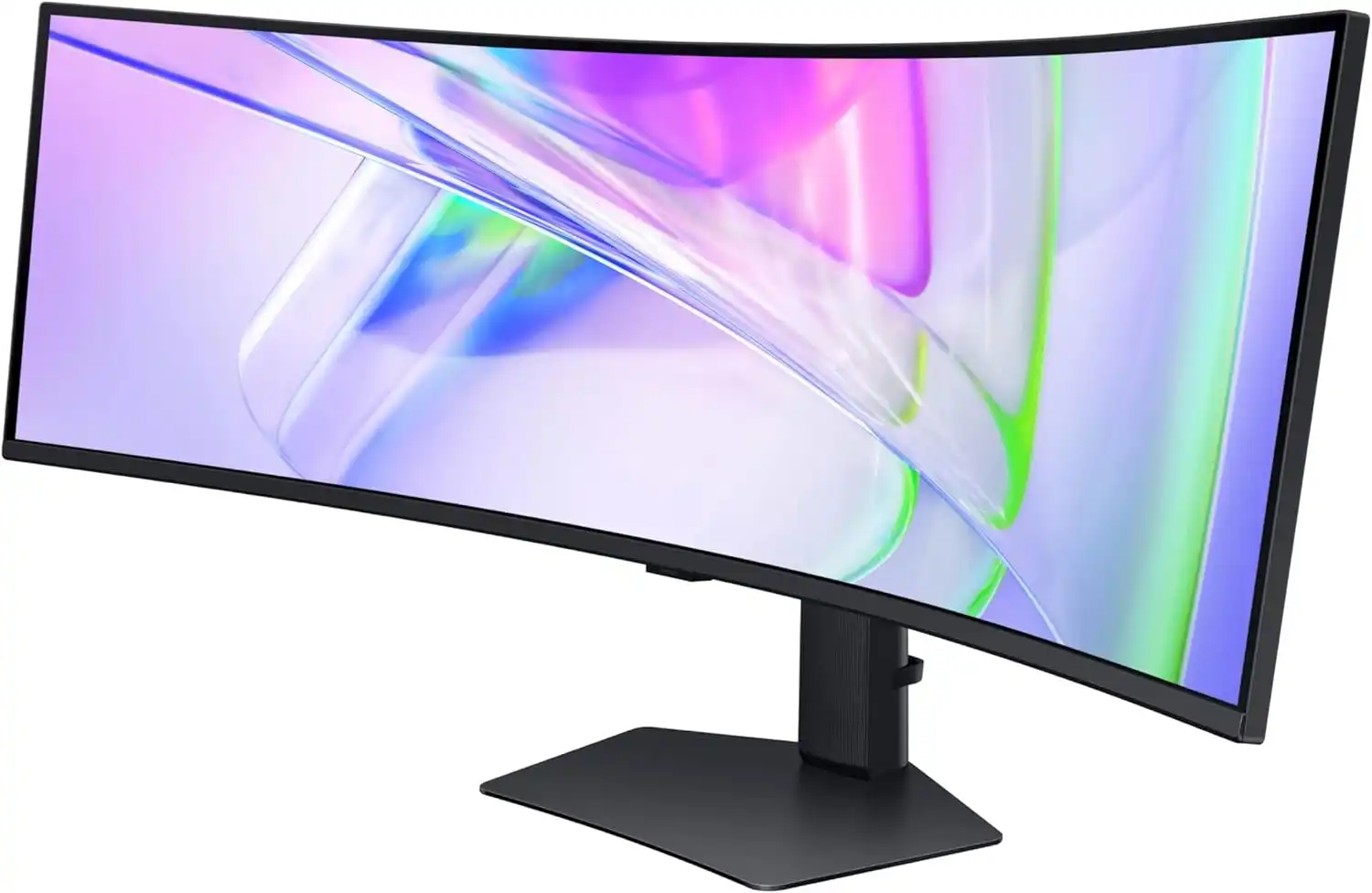 Samsung ViewFinity S9 49-inch Dual QHD ultrawide monitor showing a 32:9 display.