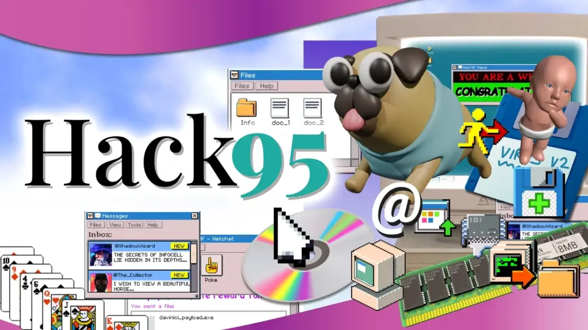 Hack ’95 Steam Next Fest Demo Brings Retro Hacking Chaos