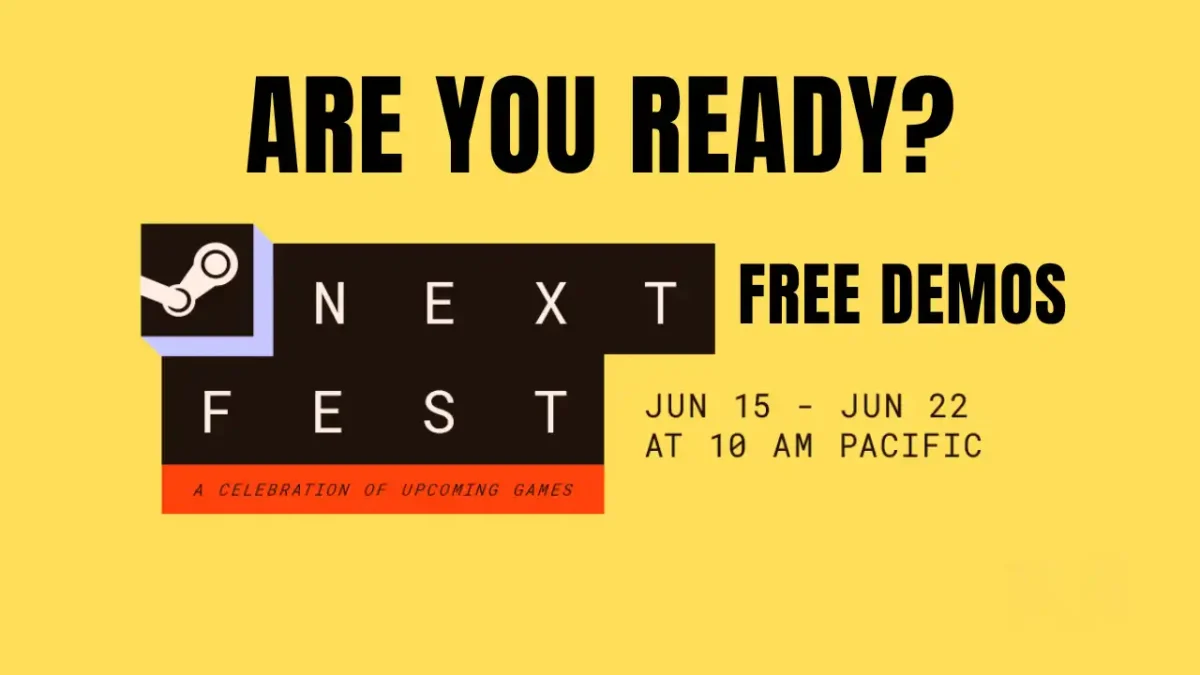 Free Steam Demos Are Coming: Steam Next Fest June 2026 Is for Gamers and Solo Indie Developers