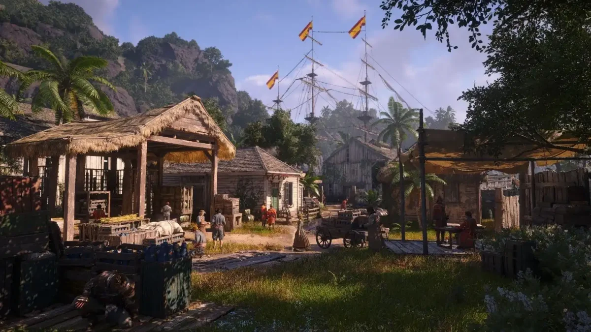 Caribbean settlement in Assassin’s Creed Black Flag Resynced