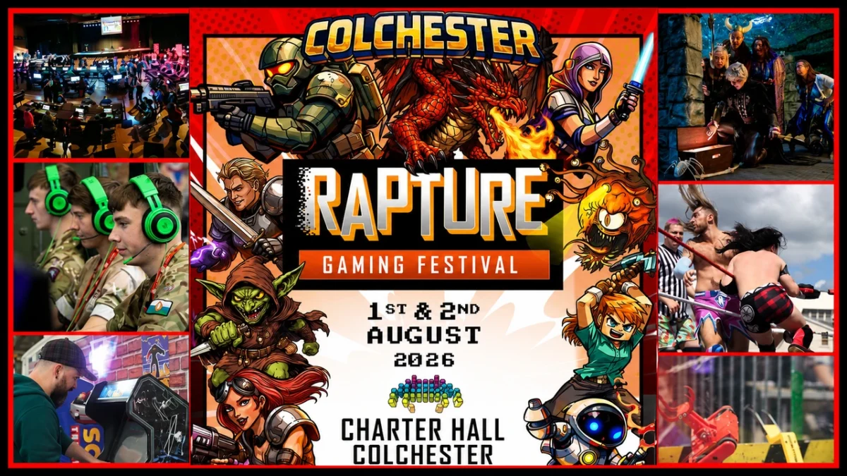 Rapture Gaming Festival Colchester 2026: Gary Kirby on Bringing Big-Event Gaming to Local Communities