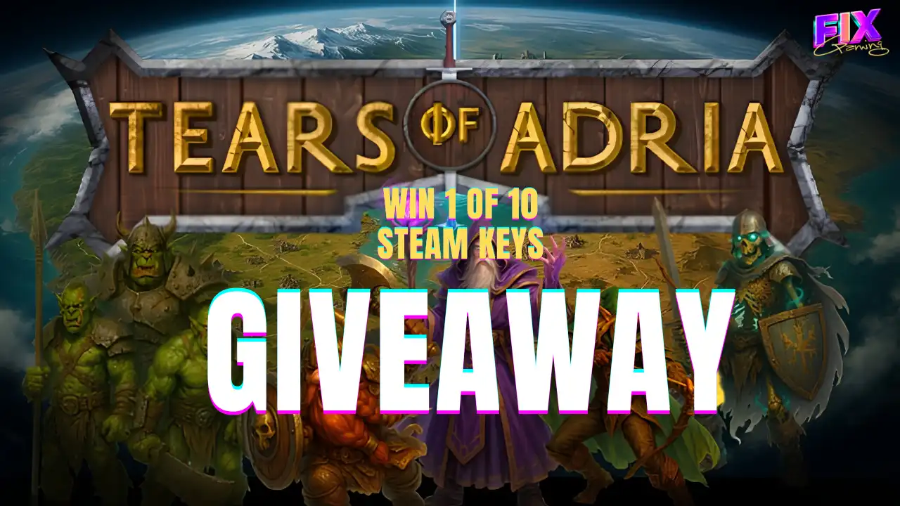 Tears of Adria giveaway offering 10 Steam keys