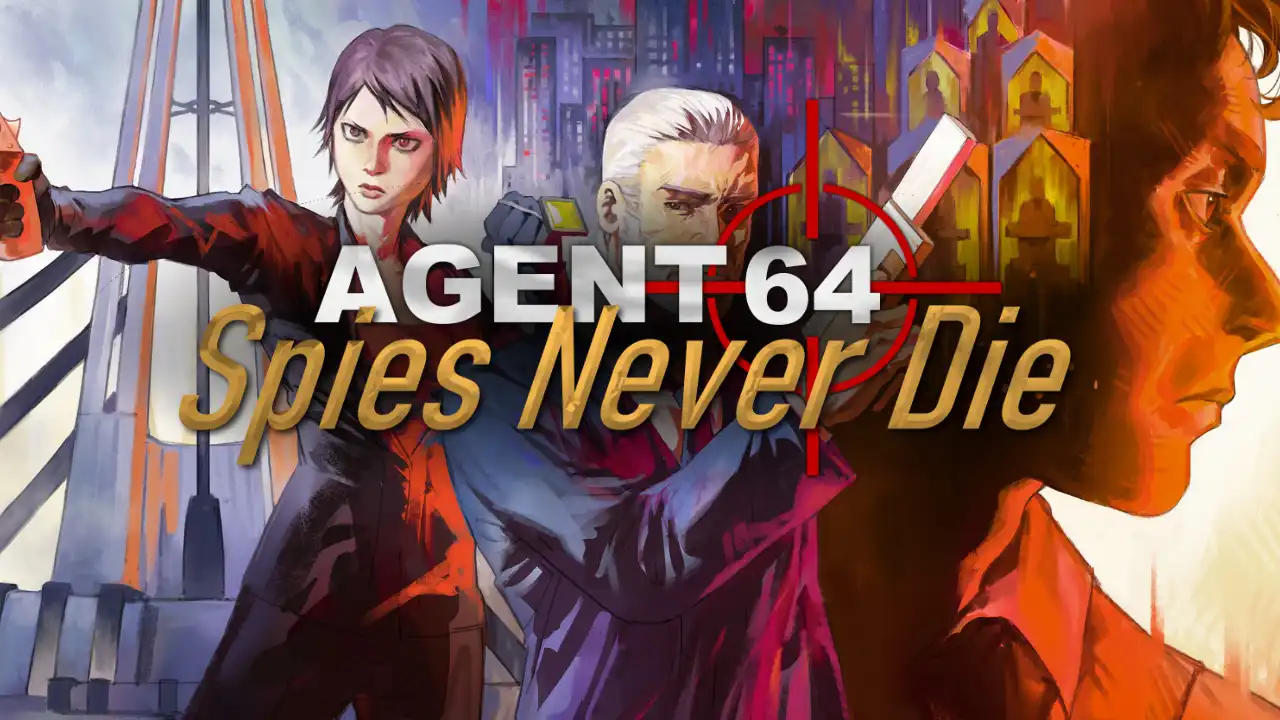 Agent 64 Spies Never Die review featured artwork