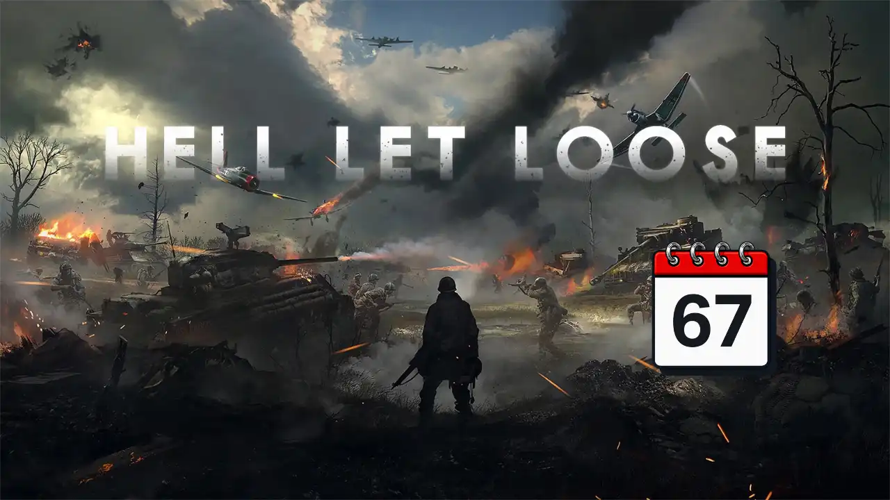 Hell Let Loose Game of the Week 67 featuring a World War II battlefield