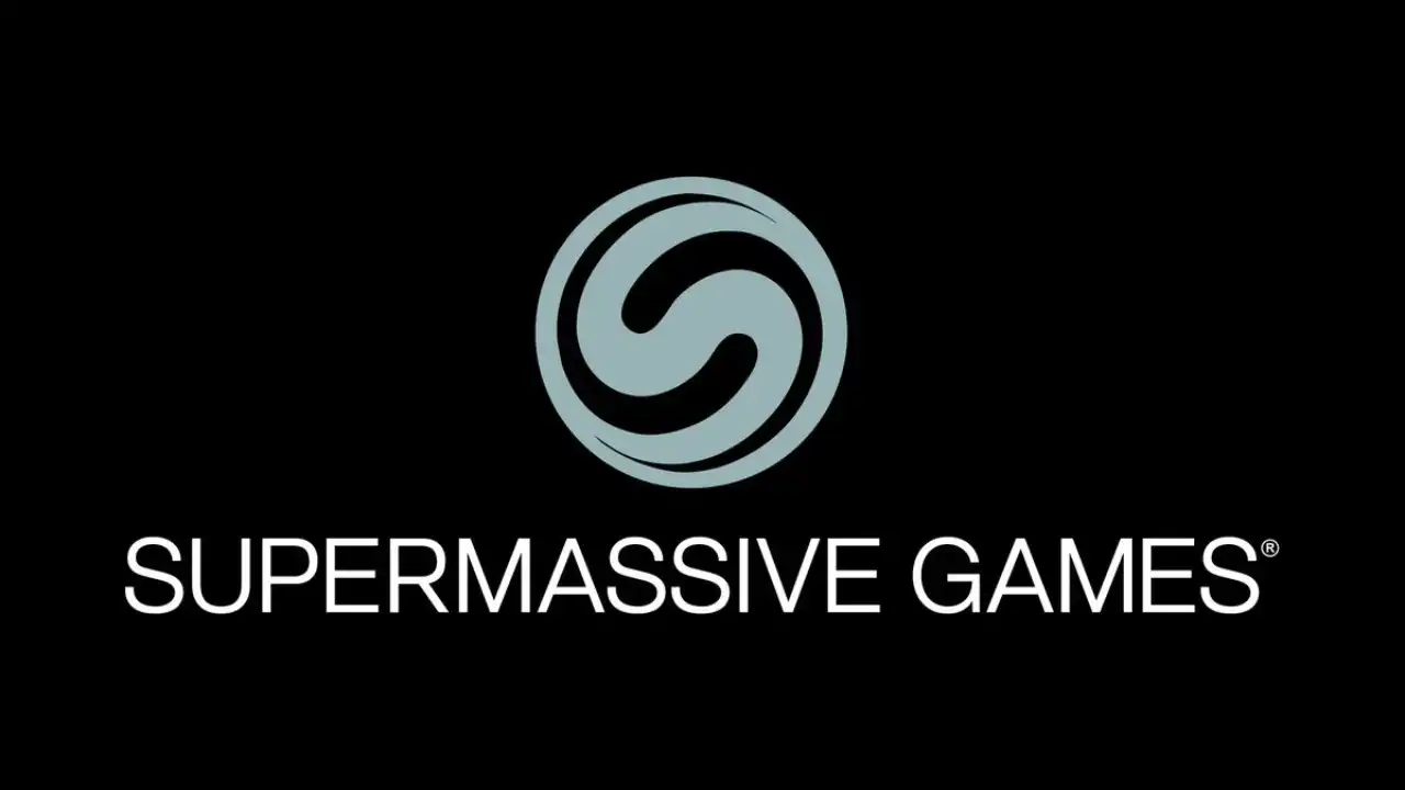 Supermassive Games logo on a black background