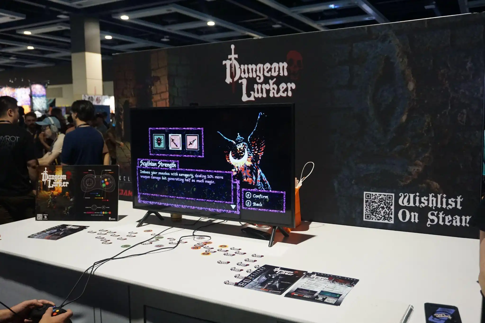 Dungeon Lurker booth at PAX West 2026