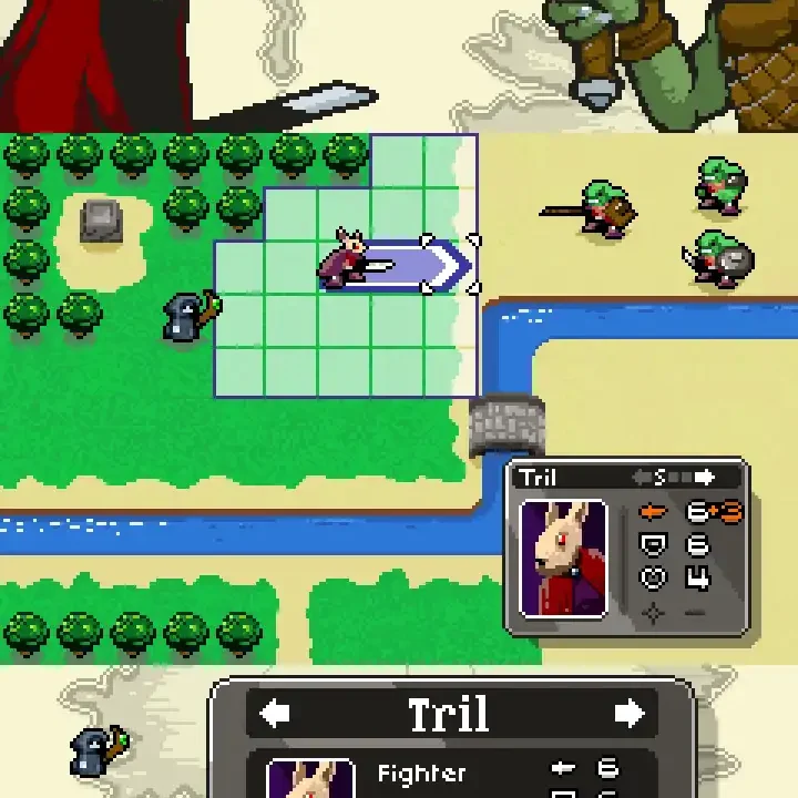 Early Eridin screenshots and mockups from Matt Greer's GBA/e-Reader and PC strategy game project.