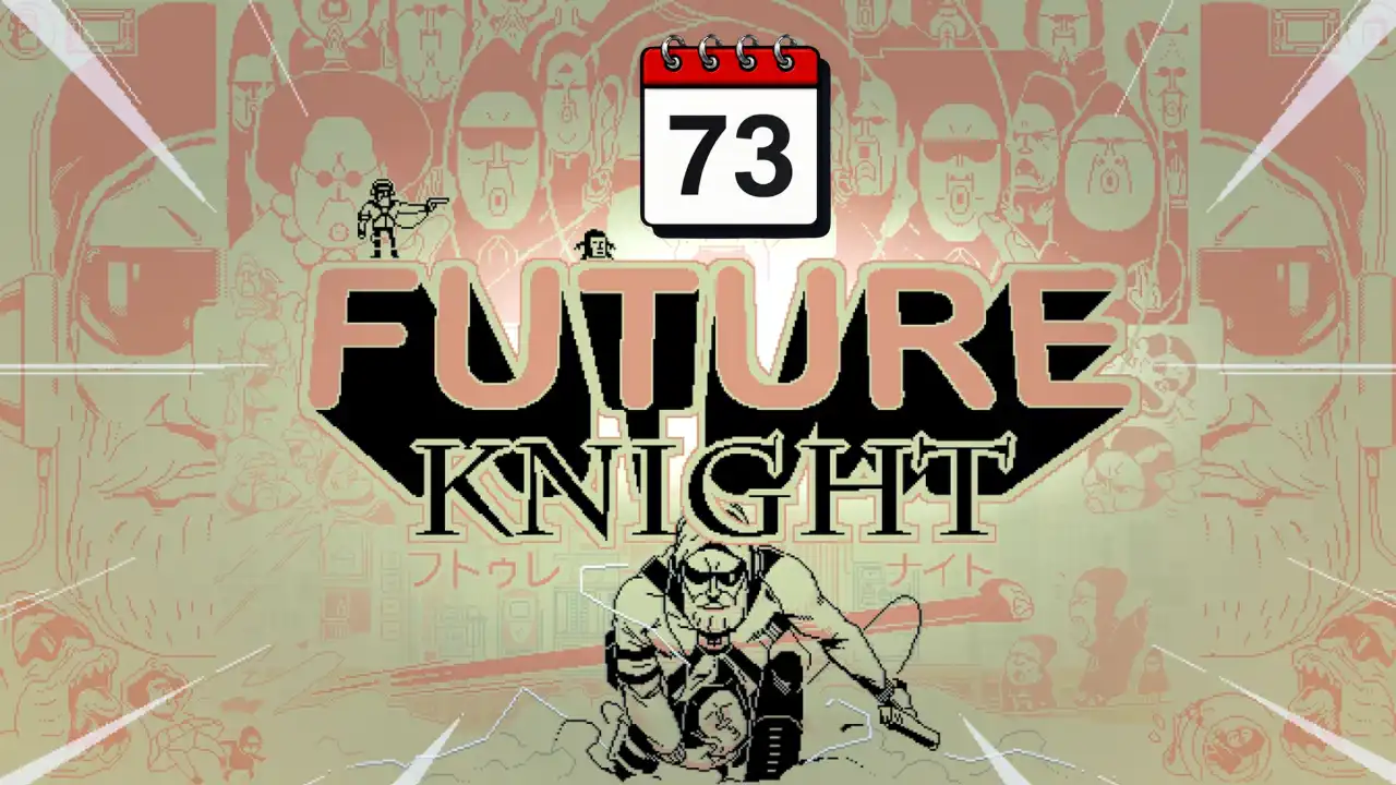 Future Knight Game of the Week #73 featured image showing the Future Knight logo and characters.