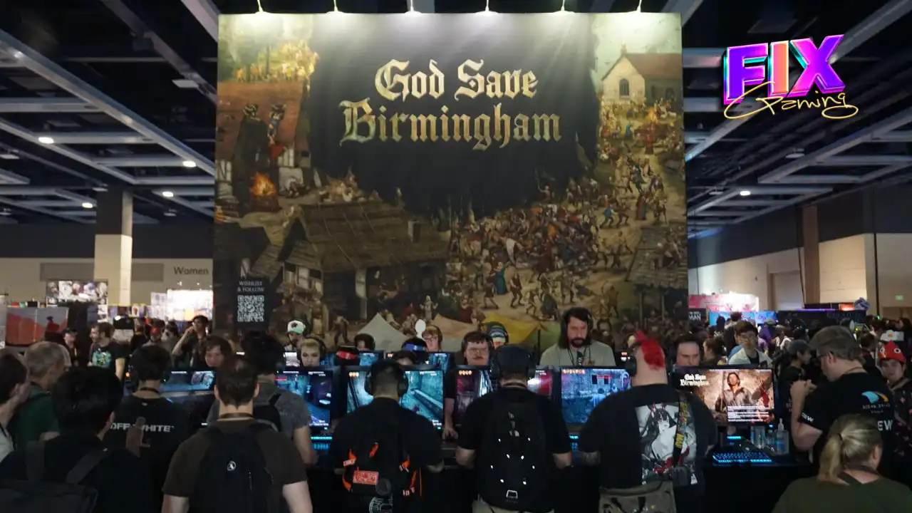God Save Birmingham booth packed with players at PAX West 2026