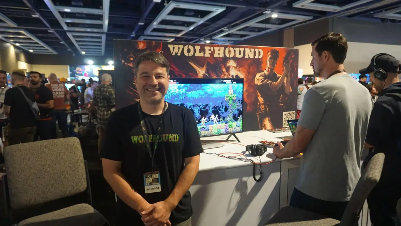 WOLFHOUND booth in the PAX Rising area at PAX West 2026