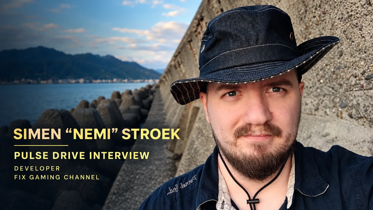 Simen “Nemi” Stroek featured image for the Pulse Drive developer interview