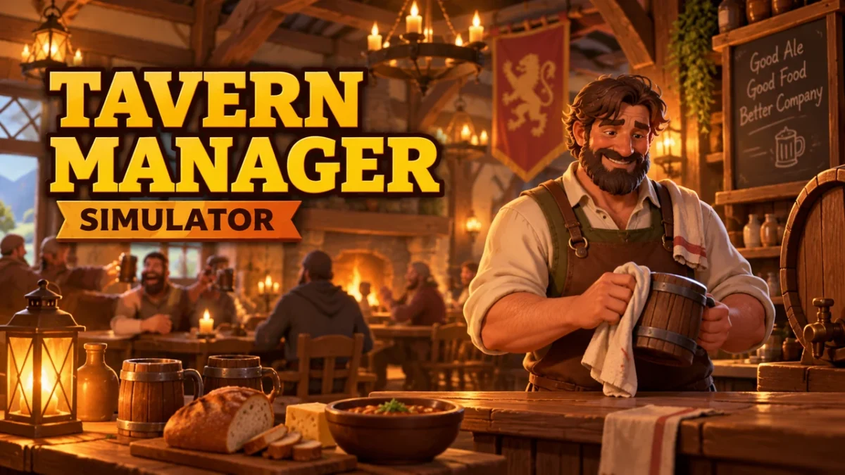 Tavern Manager Simulator: Craft, Cook, and Conquer Your Way to Tavern Triumph – Launching August 14, 2024