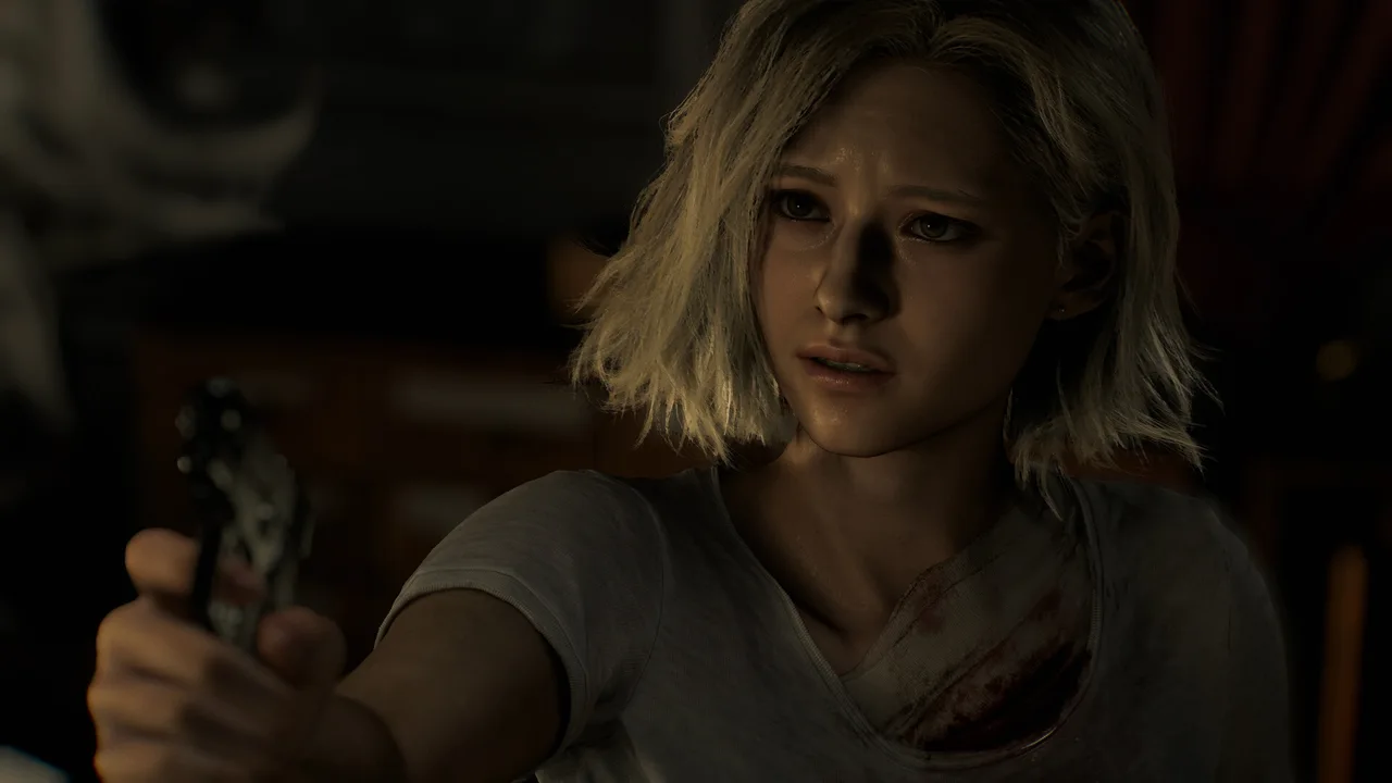 Resident Evil Requiem promotional gameplay image by Capcom for the best Resident Evil games ranked list
