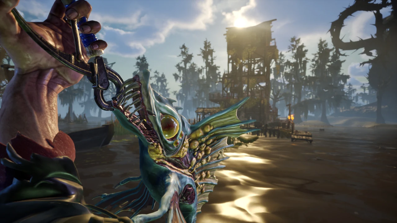 DREADMOOR horror fishing adventure screenshot