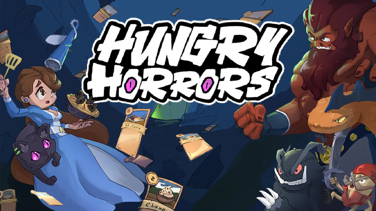 Hungry Horrors official promotional artwork for the 1.0 release
