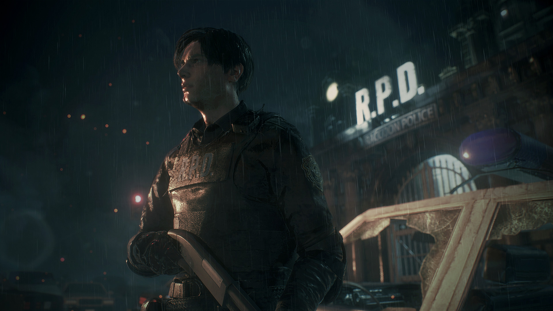 Official Resident Evil 2 remake gameplay screenshot