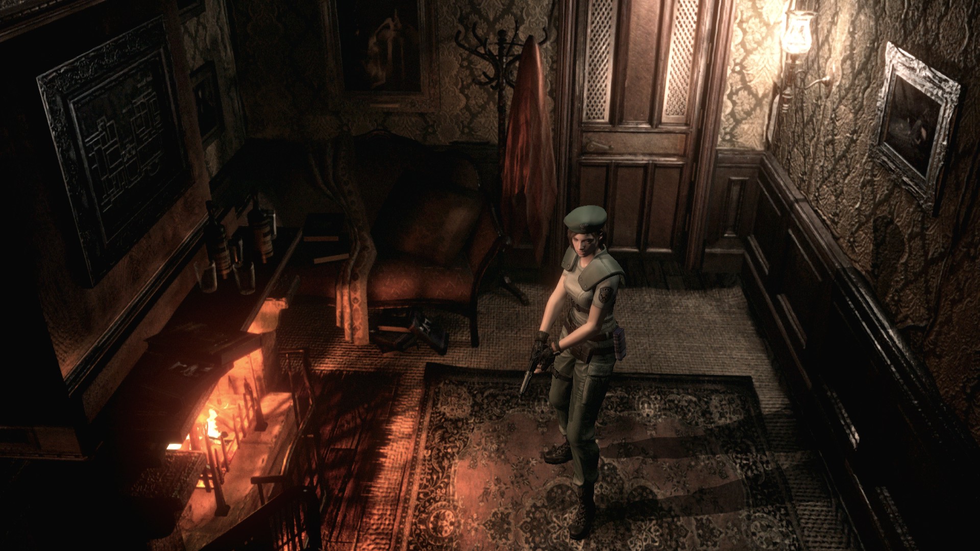 Official Resident Evil HD Remaster gameplay screenshot