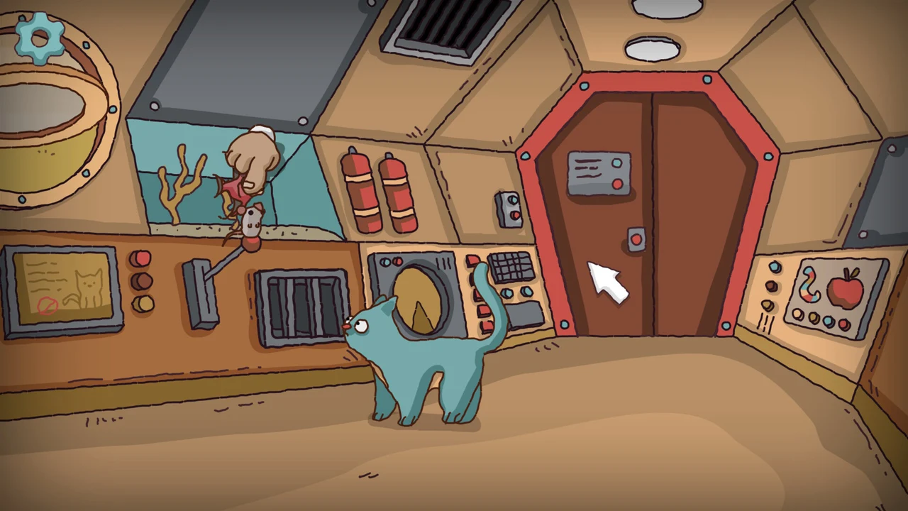 Adventures of a Cat in Space game screenshot