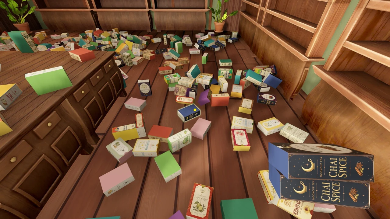 The Tidy TeaShop game screenshot